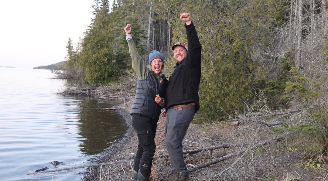 How Kyle Proposed to Me on Isle Royale: Our Engagement Adventure