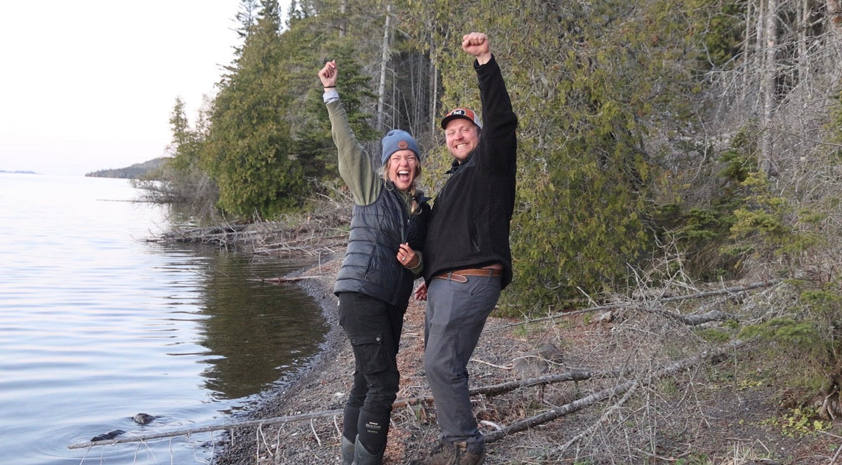 How Kyle Proposed to Me on Isle Royale: Our Engagement Adventure